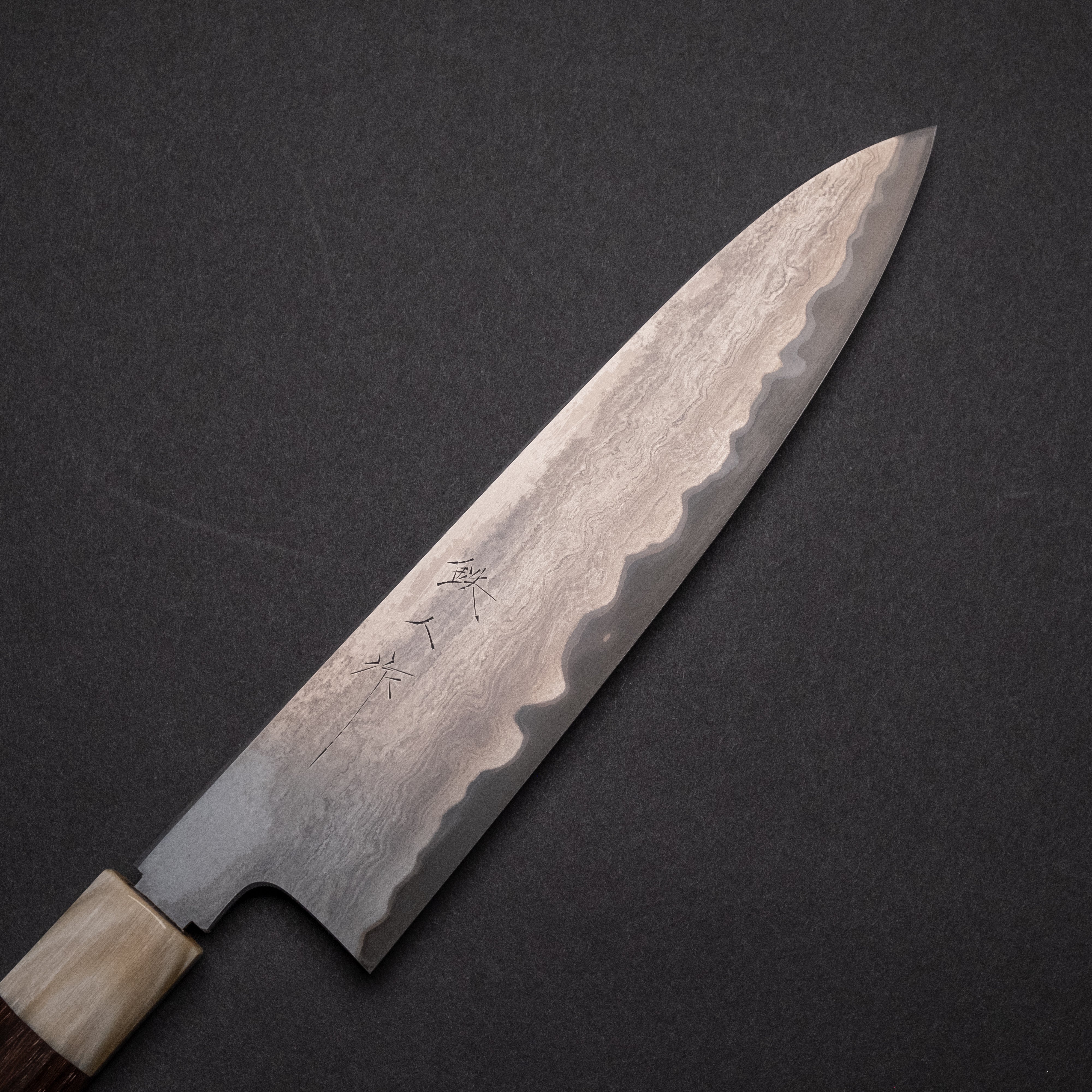 Premium Tetsujin Blue #2 Steel Gyuto Chef Knife 210mm with Taihei Rosewood Handle - Perfect for Sushi, Meat Slicing & Professional Kitchen Use