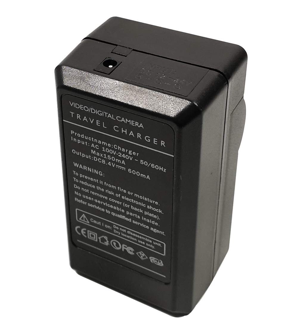 Replacement Battery Charger Compatible with Panasonic VW-VBT190 VW-VBT380 VW-BC10E HC-V110 V160 V180 W570 W580 W850 WX979 WX970 WX990 WXF999 V210 V250 V520 V550 V720 V750 V770 VX980 VX989 Camcorders - Perfect for Travel, Vlogging, and Home Video Recording