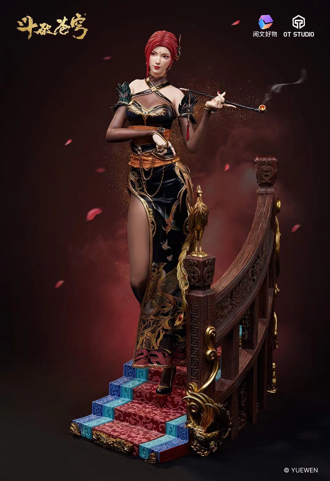 OT Studio Licensed Battle Through the Heavens Ya Fei Cosplay Costume | Official Doupo Cangqiong Yafei Outfit for Anime Conventions & Halloween Parties