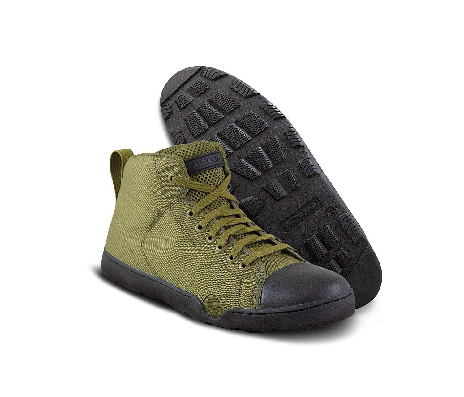 Altama Men's Maritime Assault Mid Tactical Boots - Waterproof & Durable Military Shoes for Outdoor Hiking, Combat & Adventure Activities