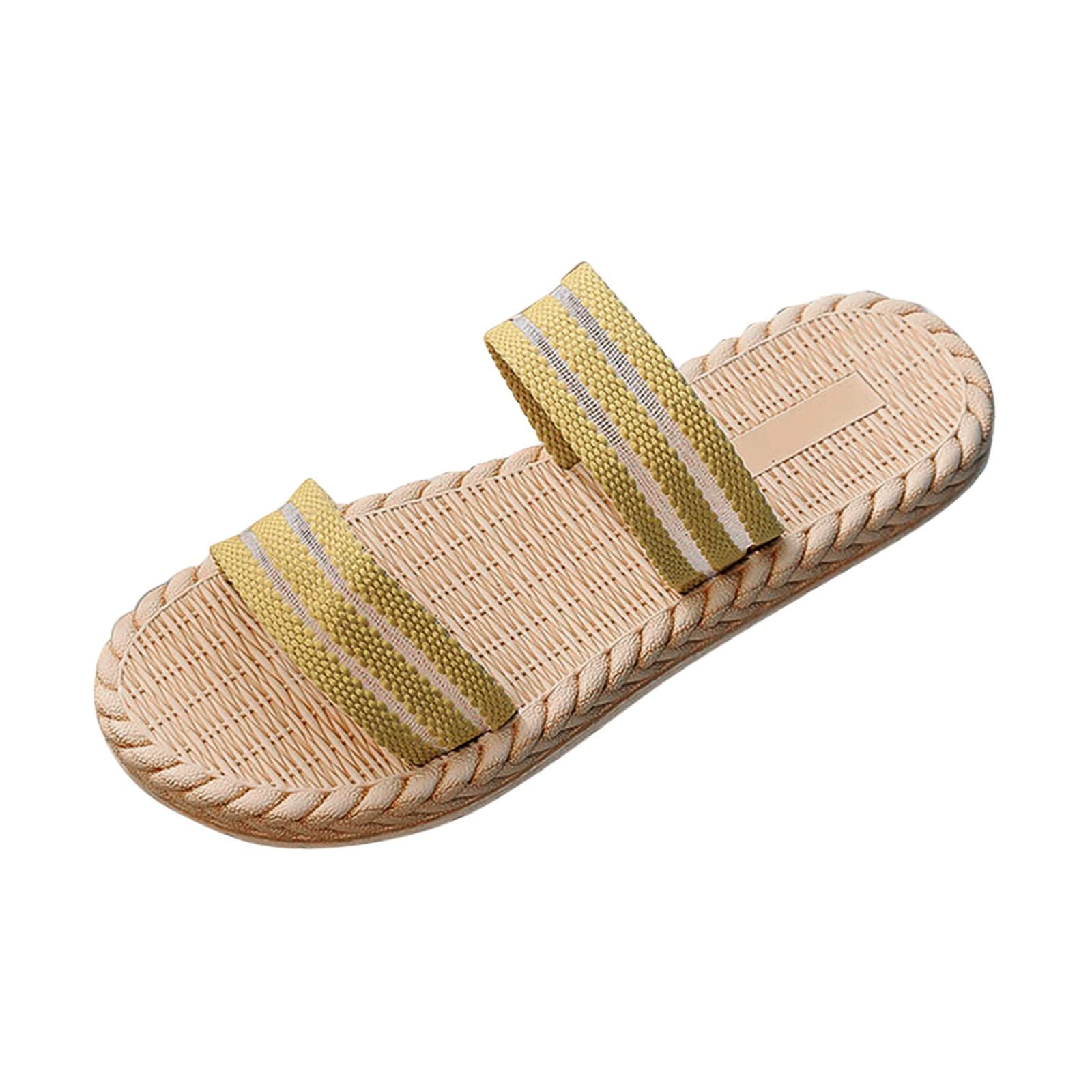 Women's Summer Fashion Beach Slippers - Comfortable Platform Sandals with Soft Sole & Rainbow Design | Perfect for Poolside, Vacation, and Casual Wear