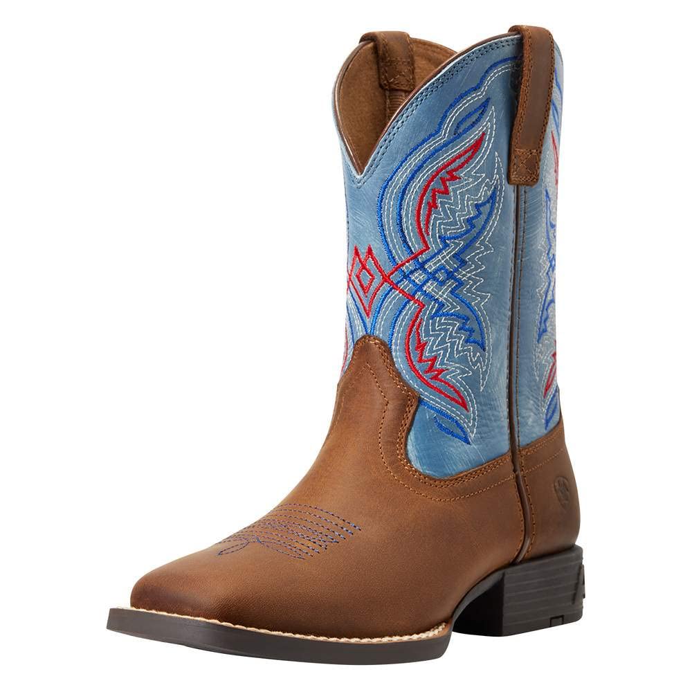 Double Kicker Western Boots for Men & Women - Genuine Leather Cowboy Boots with Comfortable Fit - Perfect for Rodeo, Country Dancing & Western Fashion