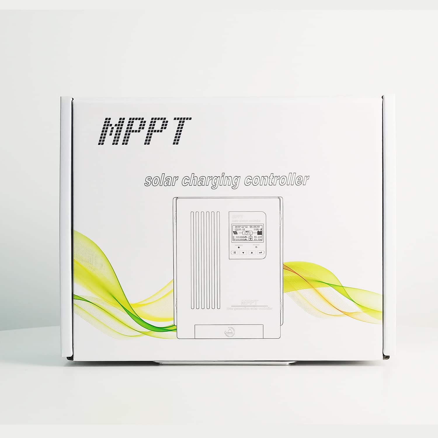 96V 55A MPPT Solar Charge Controller - Light Grey Iron Housing with LCD Display (3.3kg) - For Off-Grid Solar Systems, RVs, Boats, Solar E-Bikes & Home Backup Power - Perfect for Camping, Marine & Emergency Power Scenarios