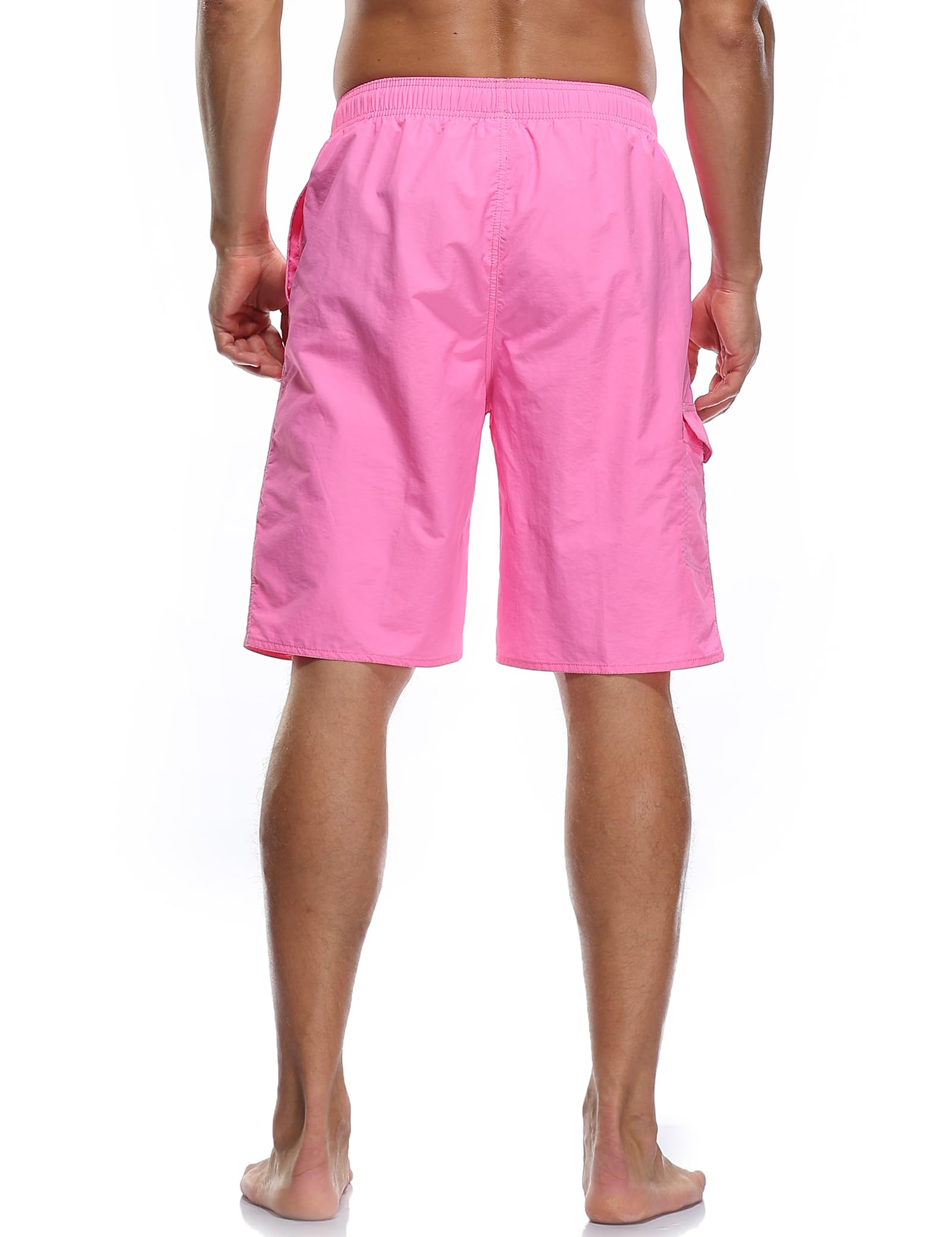 Men's Quick Dry Swim Trunks - Lightweight Board Shorts with UPF 50+ Sun Protection for Swimming, Beach & Water Sports | Perfect for Pool, Surfing & Vacation Wear