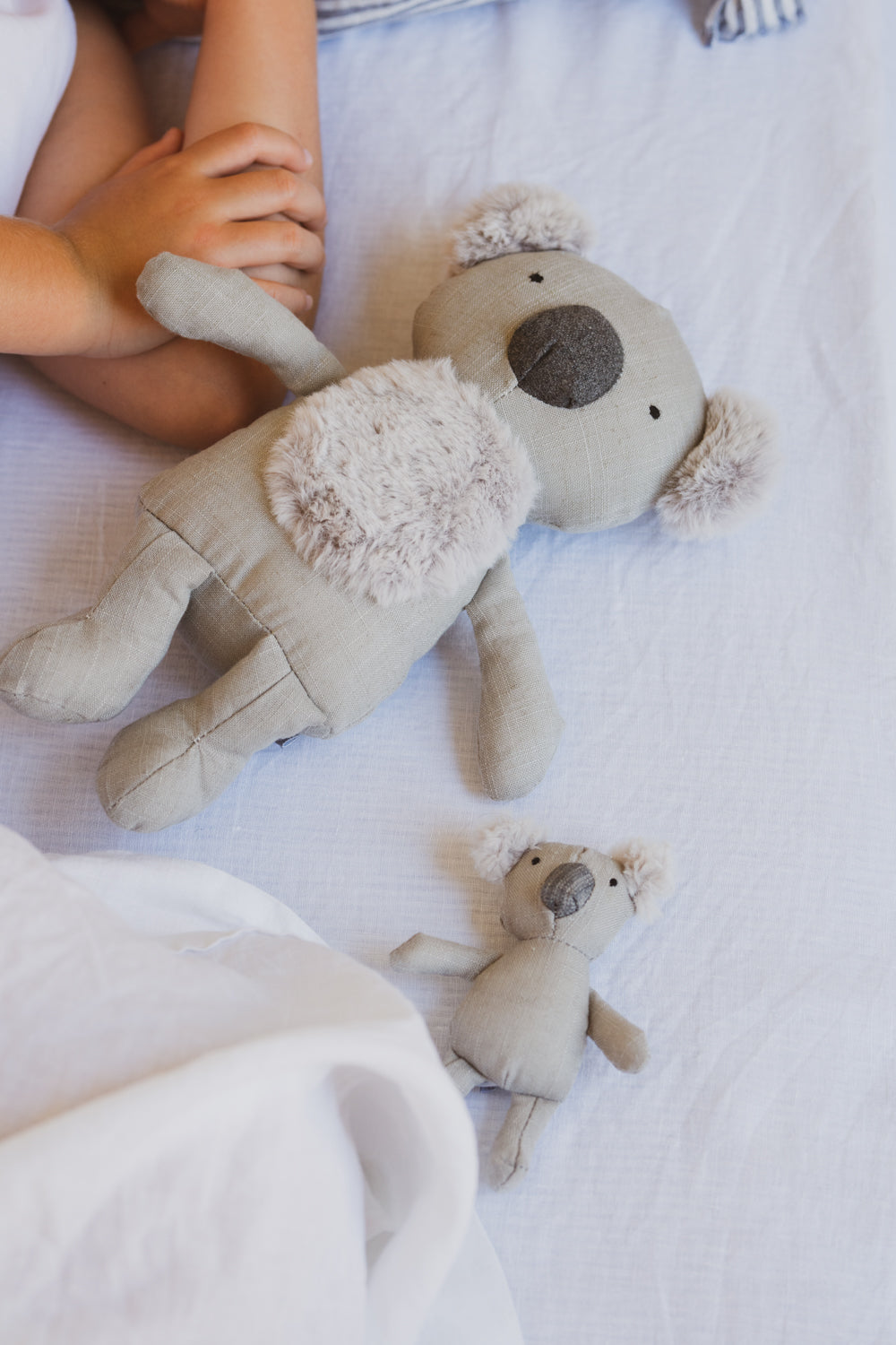Keith Koala Plush Toy with Mini Rattle - Soft Stuffed Animal for Babies & Toddlers - Perfect for Nursery Decor, Baby Shower Gifts, and Sensory Play
