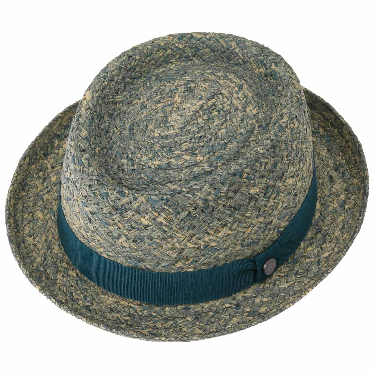 Lierys Women's Burney Porkpie Raffia Straw Hat - Summer Beach Sun Hat for Outdoor Activities, Travel, and Casual Wear