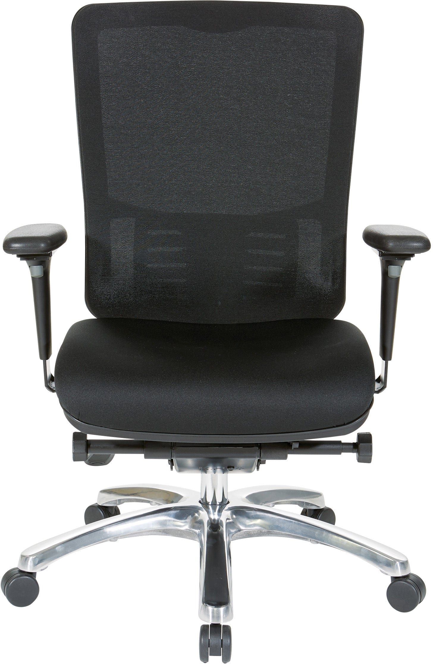 Office Star Mesh High Back Ergonomic Office Chair with Adjustable Lumbar Support and Custom Seat [97720C] - Perfect for Home Office, Gaming, and Workspace Comfort