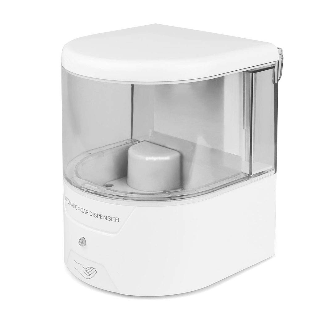 NNR 600ml Battery-Powered Automatic Soap Dispenser - Wall-Mount Touch-Free IR Sensor for Kitchen & Bathroom | Ideal for Hands-Free Hygiene in Homes, Restaurants, and Offices