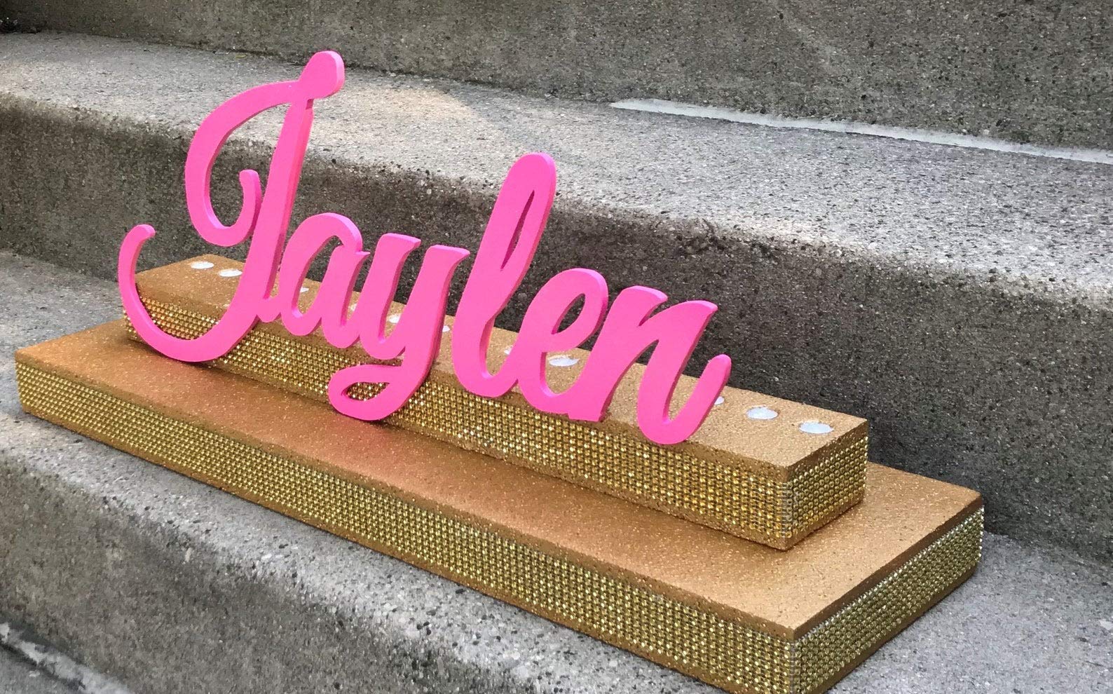 Elegant Bar Mitzvah & Bat Mitzvah Candelabra Set - Personalized Name Stand for Sweet 16 & Candle Ceremonies - Non-Glitter Candle Holder Board - Perfect for Religious Celebrations & Special Occasions