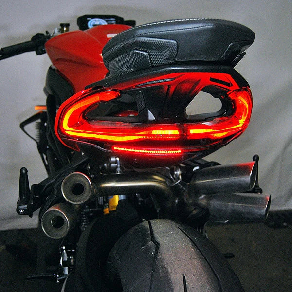 MV Agusta Brutale 1000 Fender Eliminator Kit (2019-2021) - Lightweight Tail Tidy for Motorcycle Customization & Clean Rear End Look - Perfect for Street Bikes and Performance Upgrades