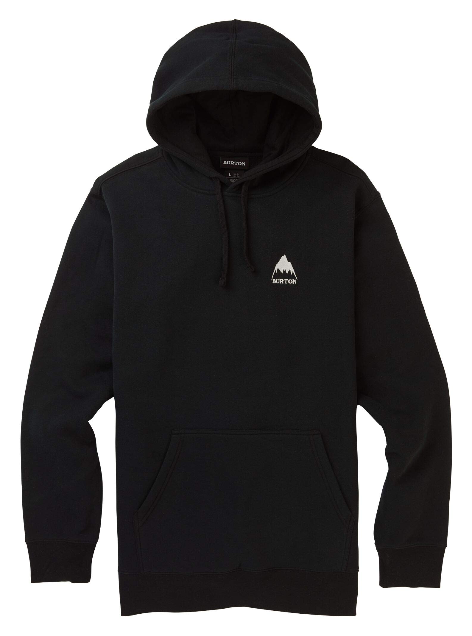 Burton Men's Mountain Pullover Sweatshirt Hoodie - Warm Fleece Lined Hooded Jacket for Hiking, Camping & Outdoor Adventures