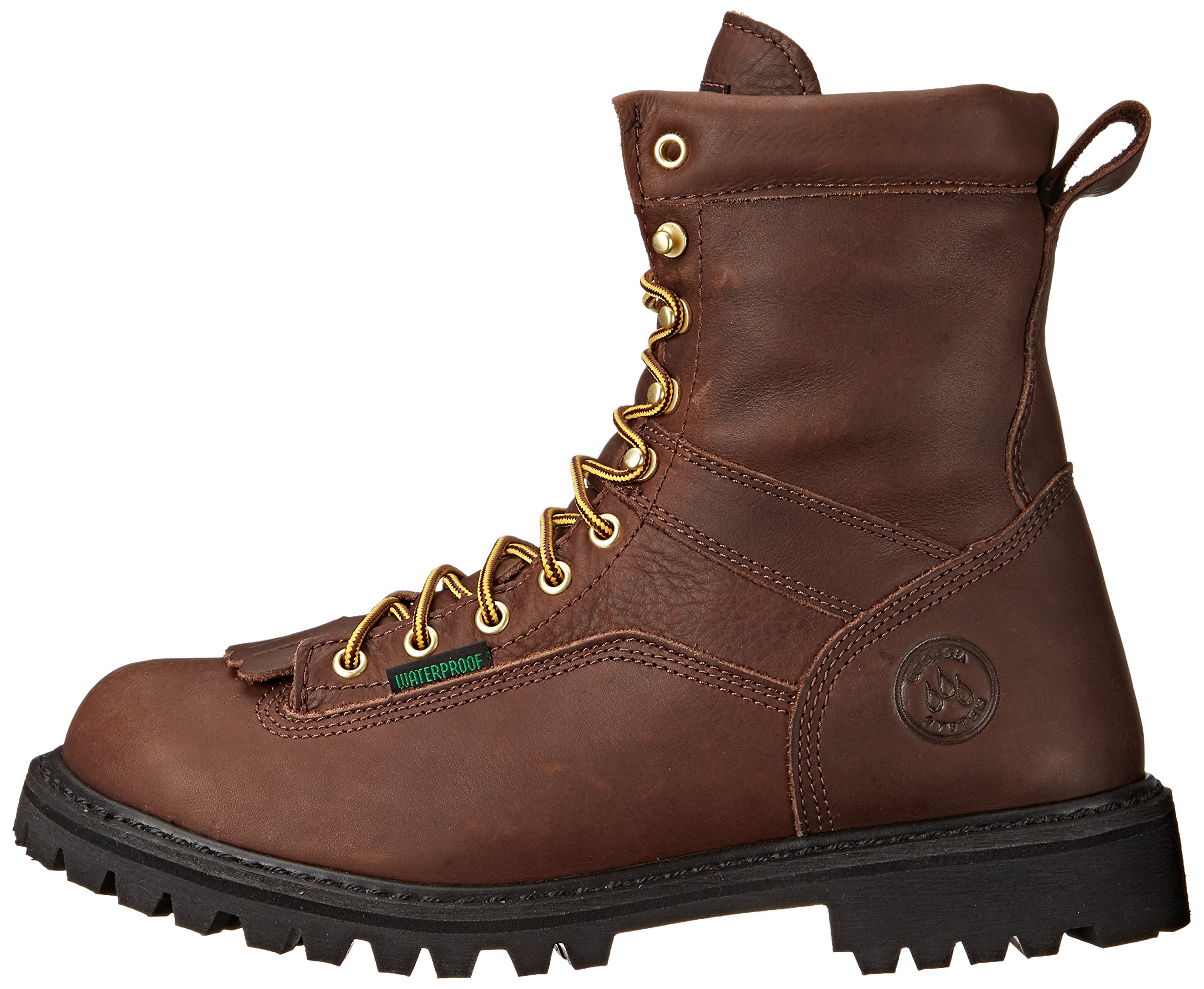 Georgia Logger Boots for Men - Durable Work Boots with Steel Toe - Perfect for Construction, Logging & Outdoor Work