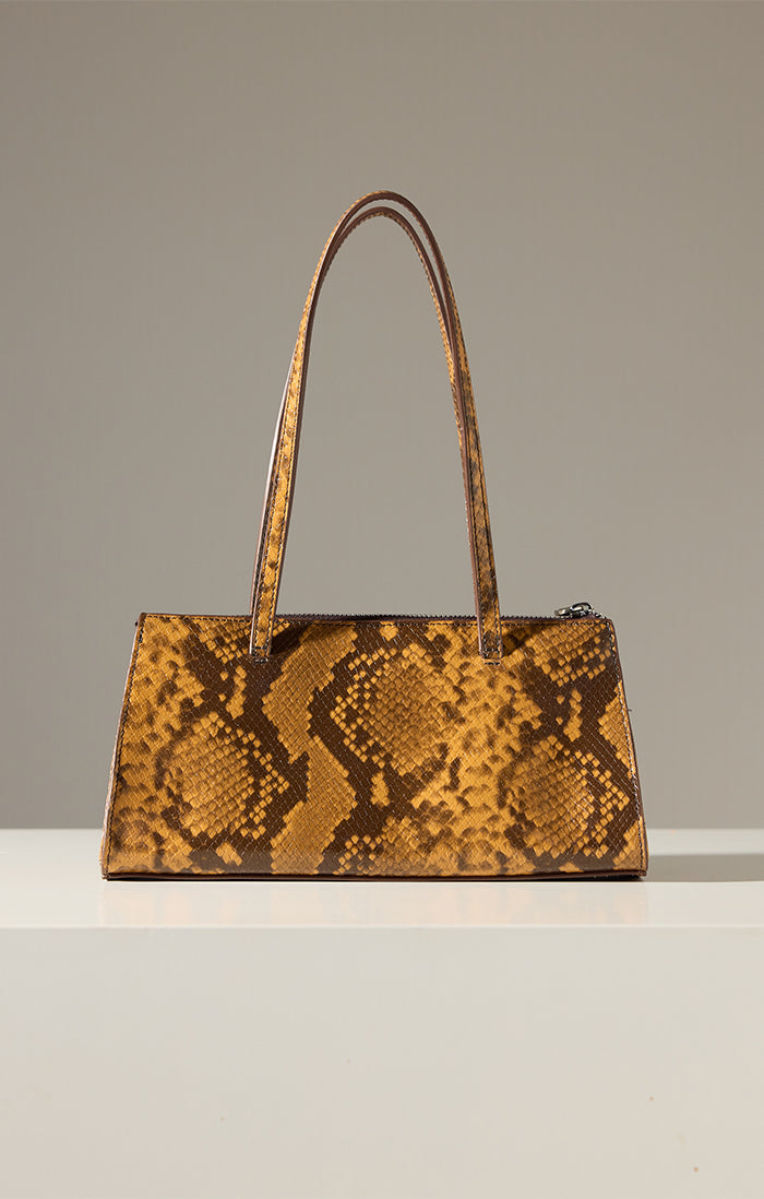 The Dayna Snake Bag - Stylish Vegan Leather Crossbody Purse for Women | Trendy Handbag for Work, Travel & Everyday Use
