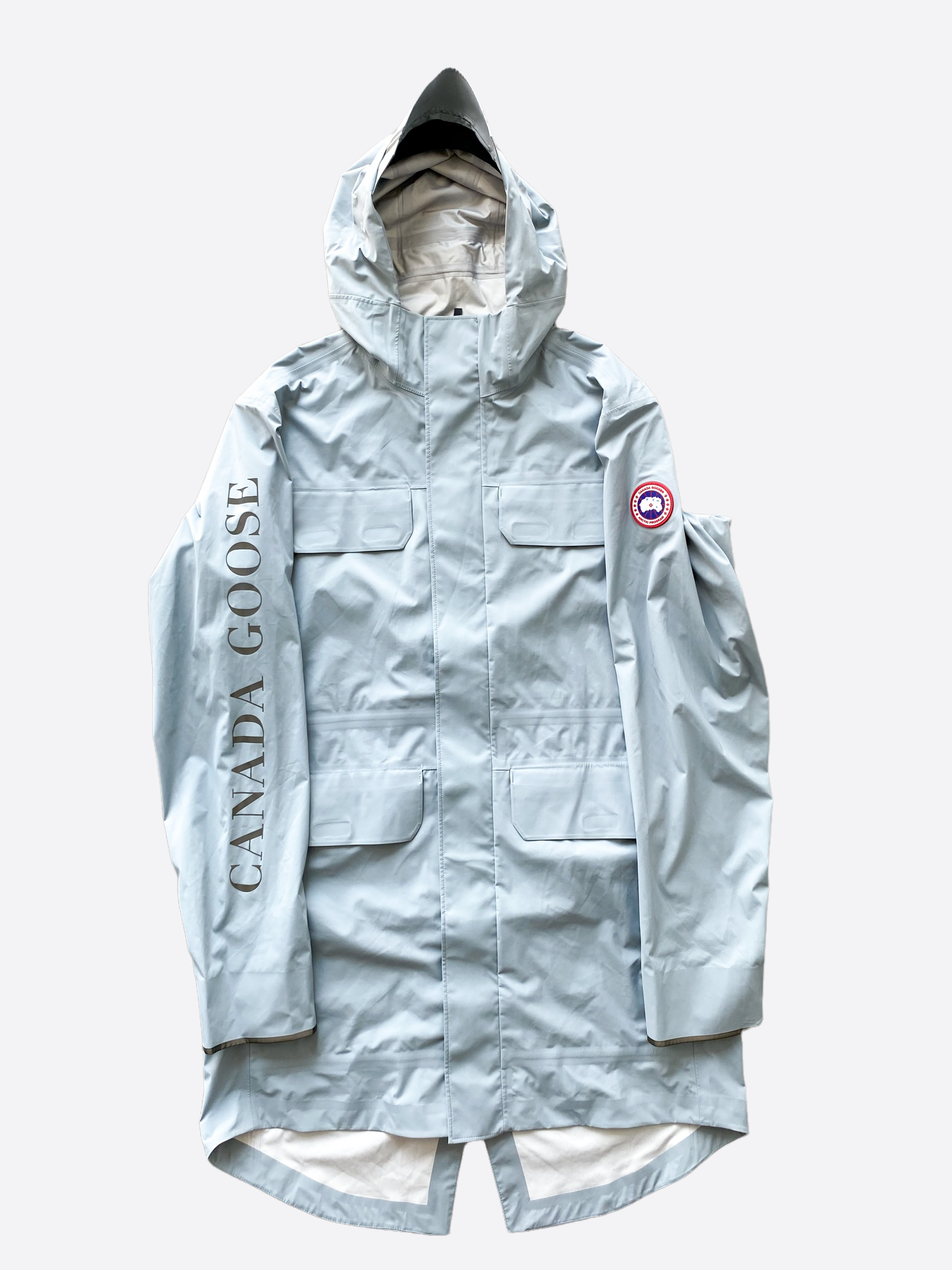 Canada Goose Fog Seawolf Waterproof Rain Jacket for Men - Windproof Outdoor Coat for Hiking, Camping & Travel