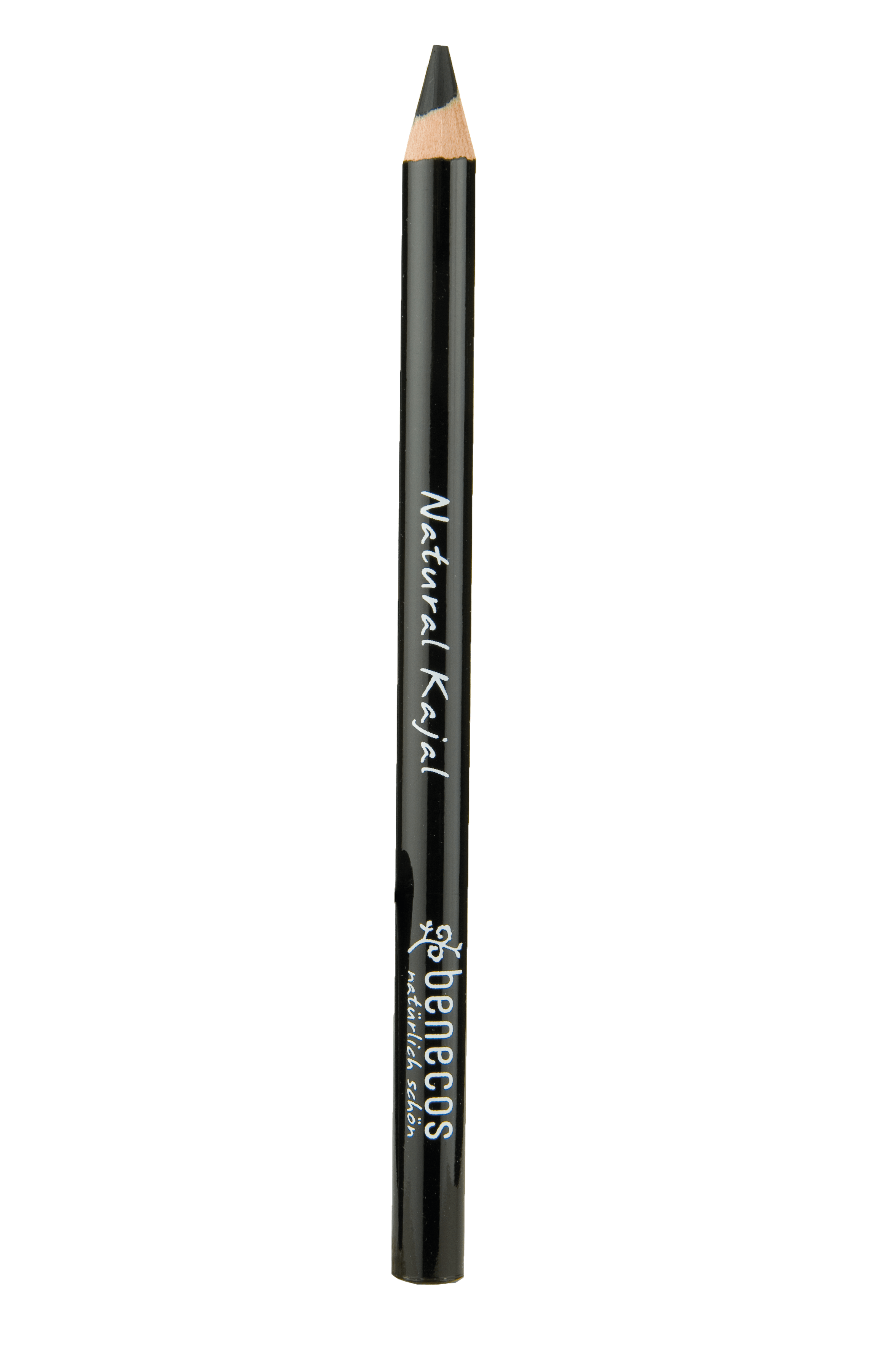 Benecos Natural Kajal Eyeliner - Vegan & Cruelty-Free Black Eyeliner Pencil for Sensitive Eyes | Smudge-Proof & Long-Lasting | Perfect for Everyday Makeup, Dramatic Looks & Professional Use