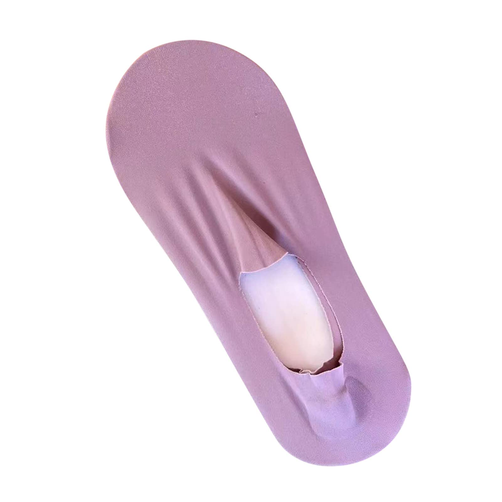 Breathable Non-Slip Compression Socks for Women & Men - 1 Pair Solid White Ice Silk Workout Socks - Perfect for Running, Gym, Yoga & Daily Wear
