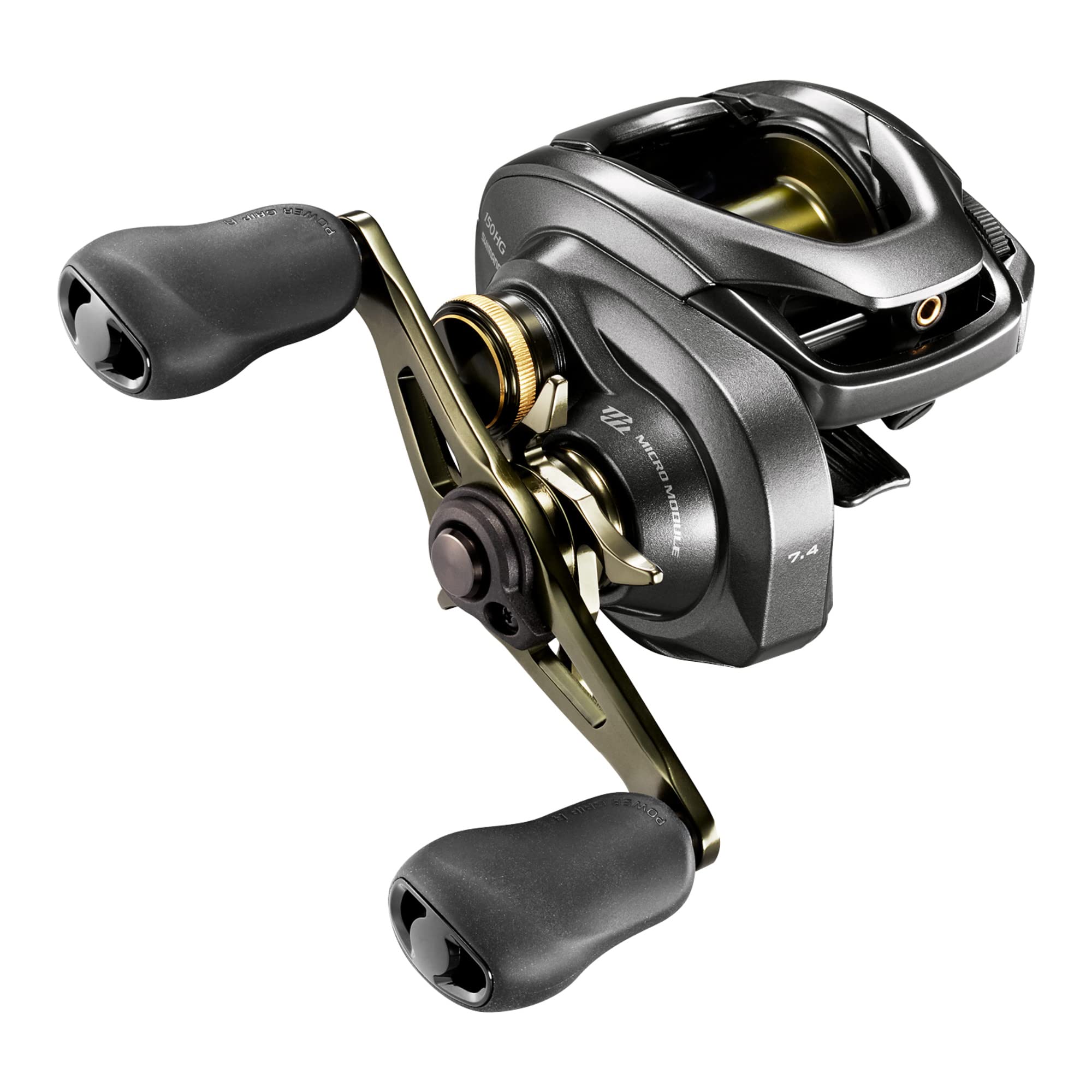 Shimano Curado DC 151 XG Left Hand Baitcasting Fishing Reel - Smooth Casting, Durable Design for Bass & Saltwater Fishing