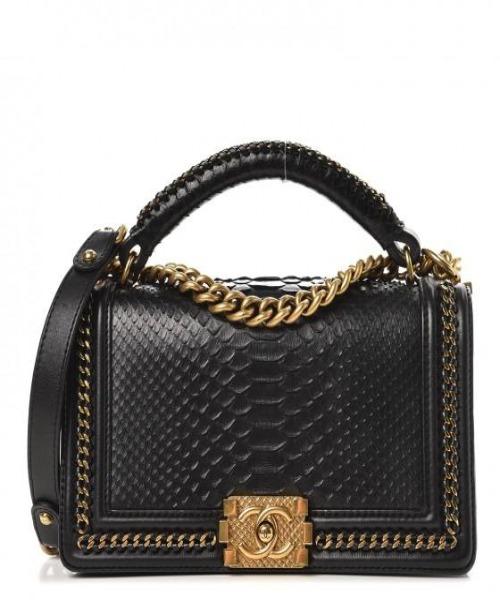 Chanel Medium Boy Flap Bag in Black - Luxury Designer Handbag for Women | Perfect for Evening Events, Parties & Special Occasions