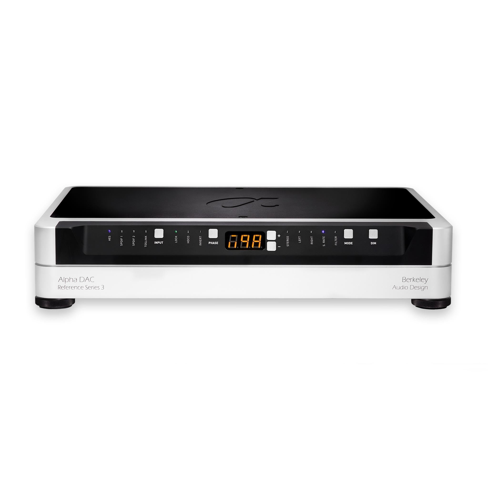 Berkeley Audio Design Alpha DAC Reference Series 3 - High-End Digital-to-Analog Converter for Audiophiles | Perfect for Home Theater & Professional Studio Recording