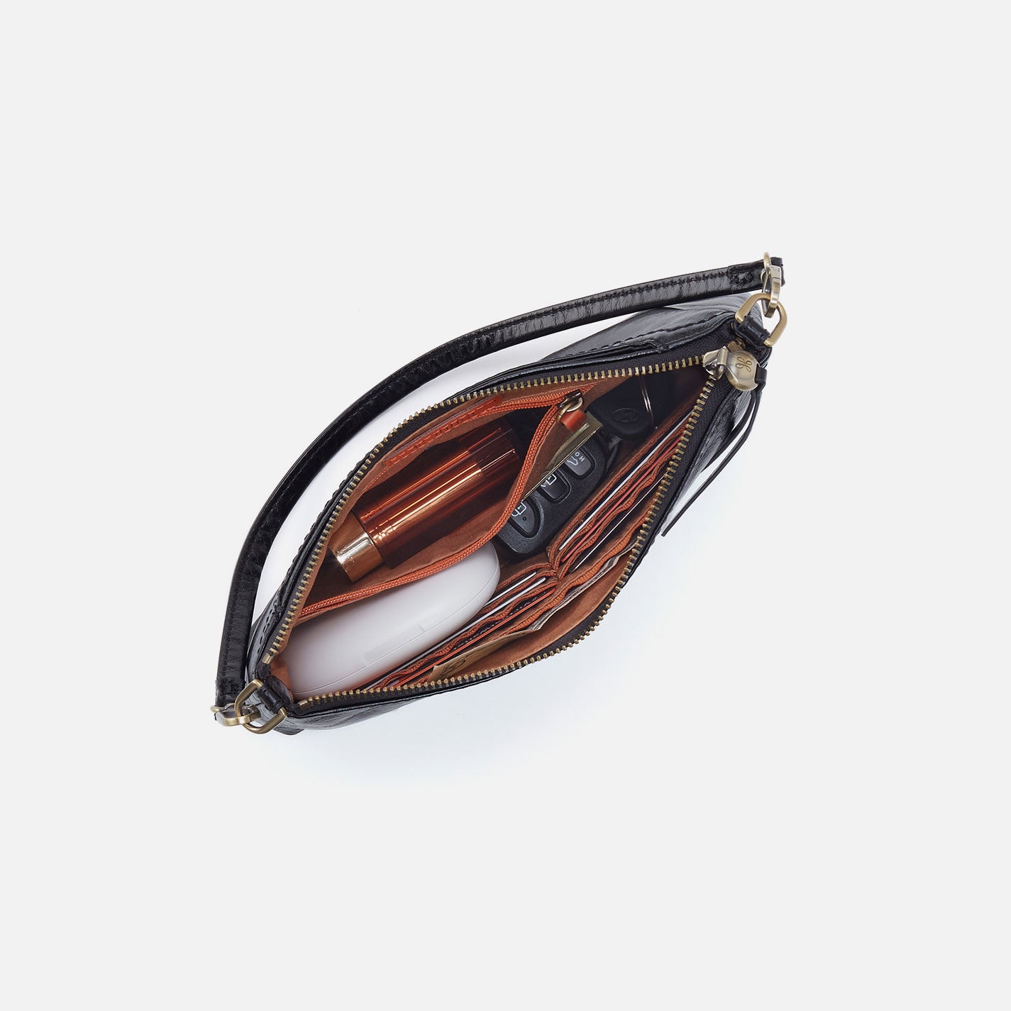Darcy Crossbody Bag in Woven Leather - Chestnut Brown | Stylish Women's Shoulder Purse for Everyday Use, Work, and Travel