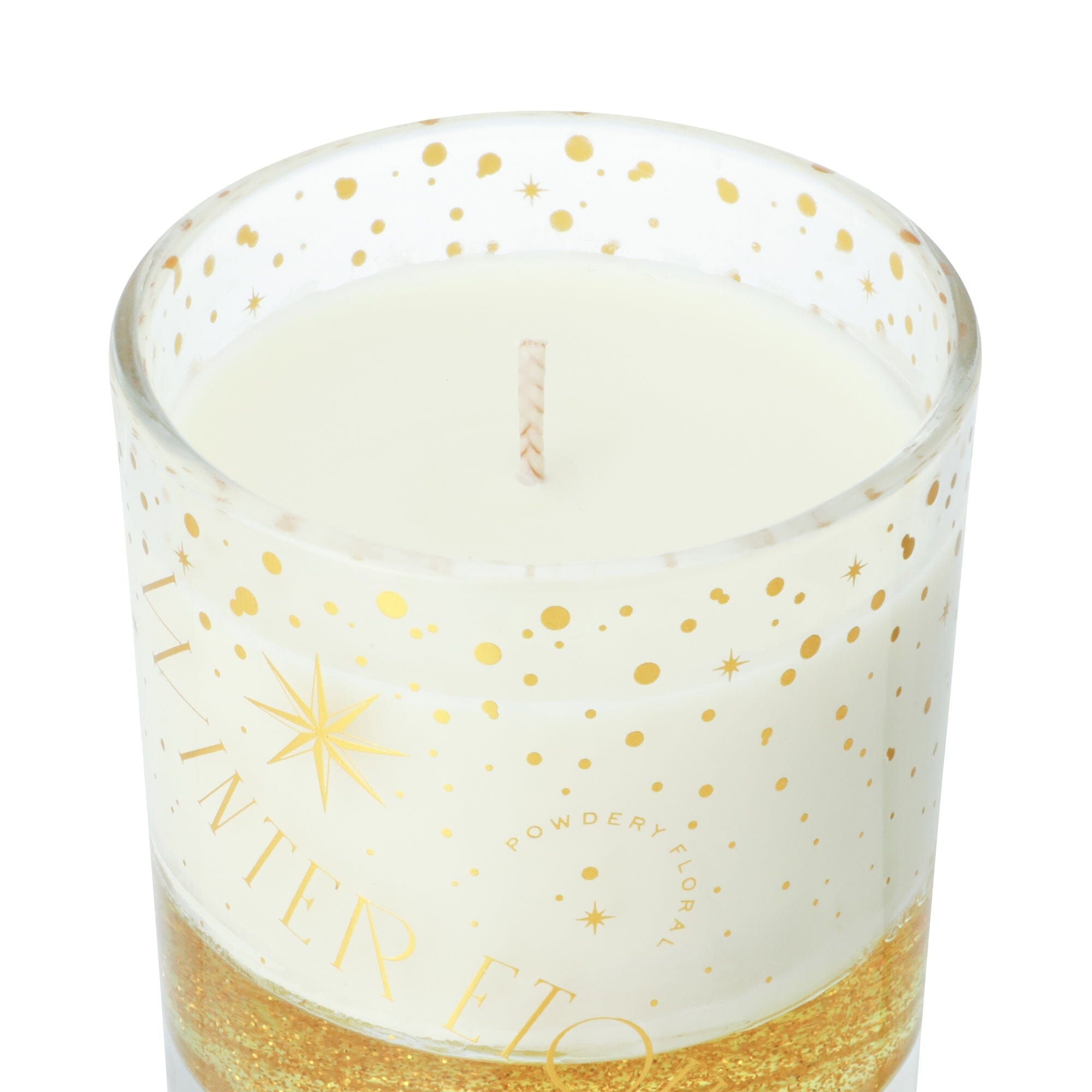 Winter Etoile Scented Candle - Powder Floral Aroma for Home, Relaxation & Romantic Ambiance | Soy Wax Candle for Bedroom, Bathroom & Gift Giving