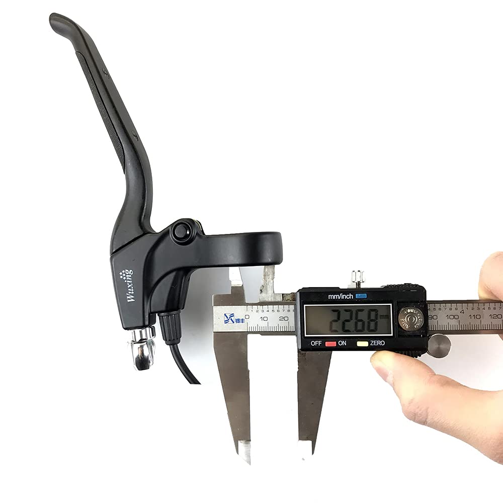 WUXING 115PDD Ebike Brake Lever - Power Cut Off Switch for Electric Bikes, E-Scooters & Bicycles | Compatible with MTB, Road Bikes & Conversion Kits | Perfect for Commuting, Urban Riding & Electric Vehicle Safety Upgrades
