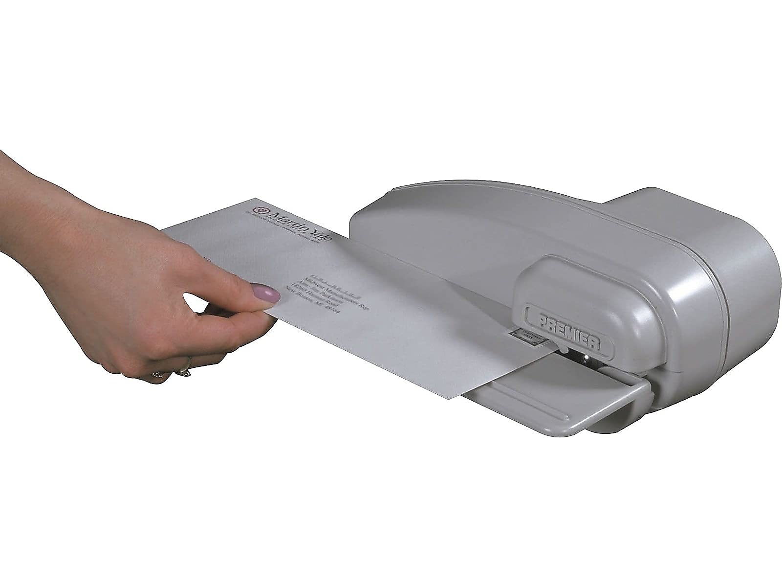 Martin Yale 1616 Automatic Letter Opener - High-Speed 3,000 Envelopes/Hour, Auto Feed & Open, One-Hand Operation for Office Mail Processing | Perfect for Business Mailrooms, Banks & Legal Document Handling