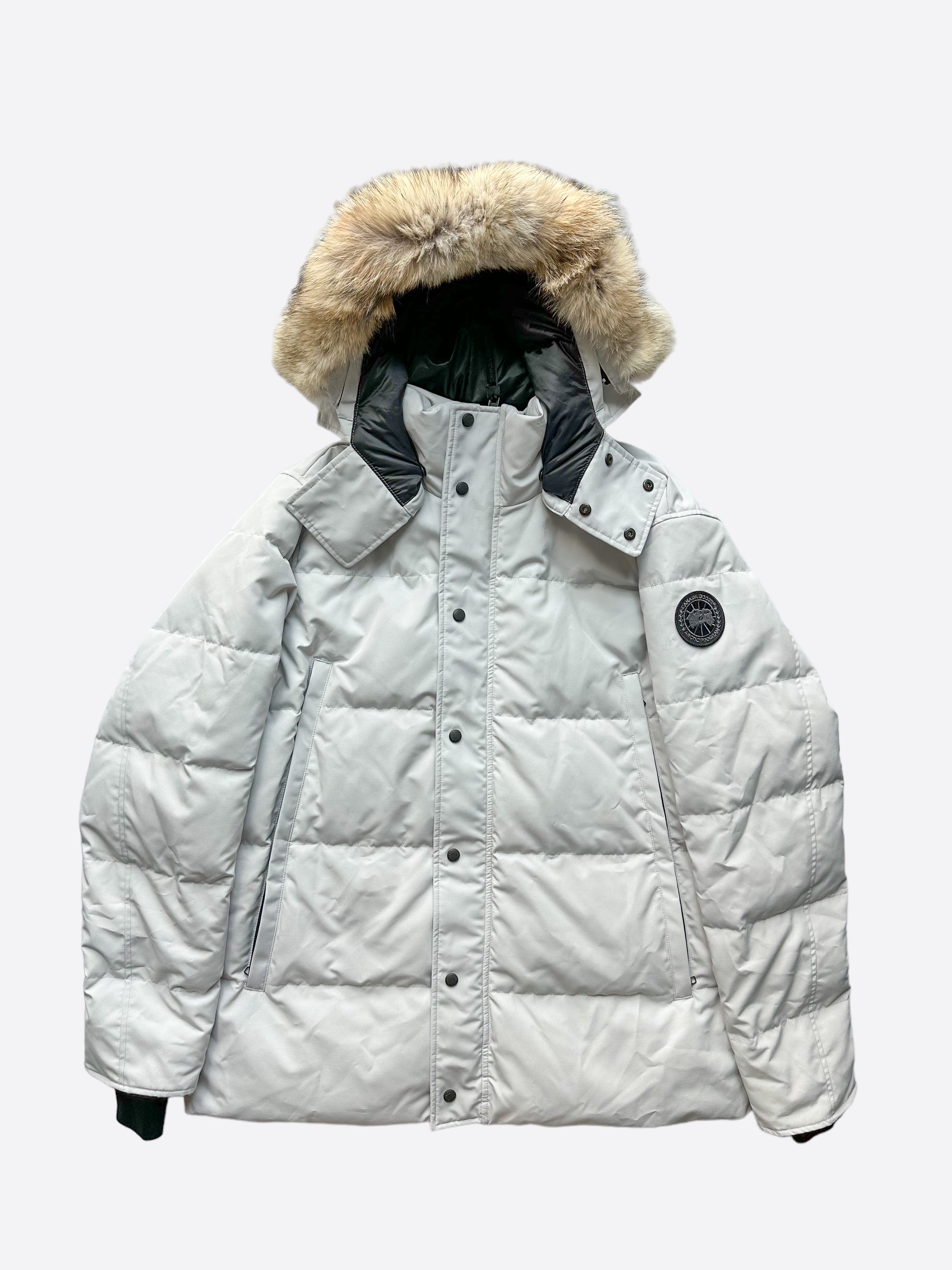 Canada Goose Silverbirch Wyndham Black Label Men's Parka - Premium Winter Jacket for Extreme Cold Weather, Windproof & Waterproof, Ideal for Snowboarding, Skiing & Outdoor Adventures