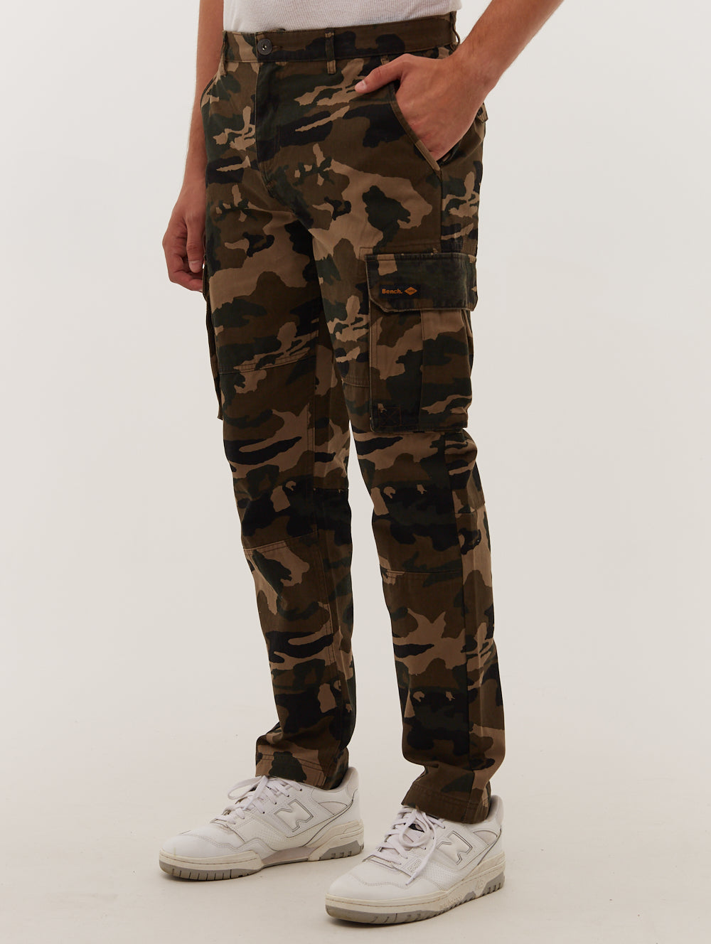 Sergei Regular Fit Twill Cargo Pants for Men - Comfortable Casual Workwear & Outdoor Adventure Pants