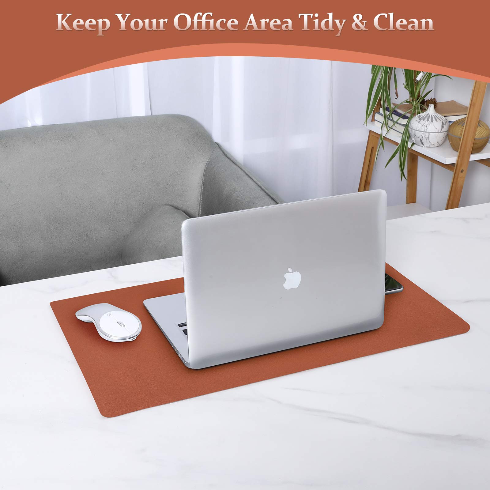 Premium Genuine Leather Desk Pad - 24