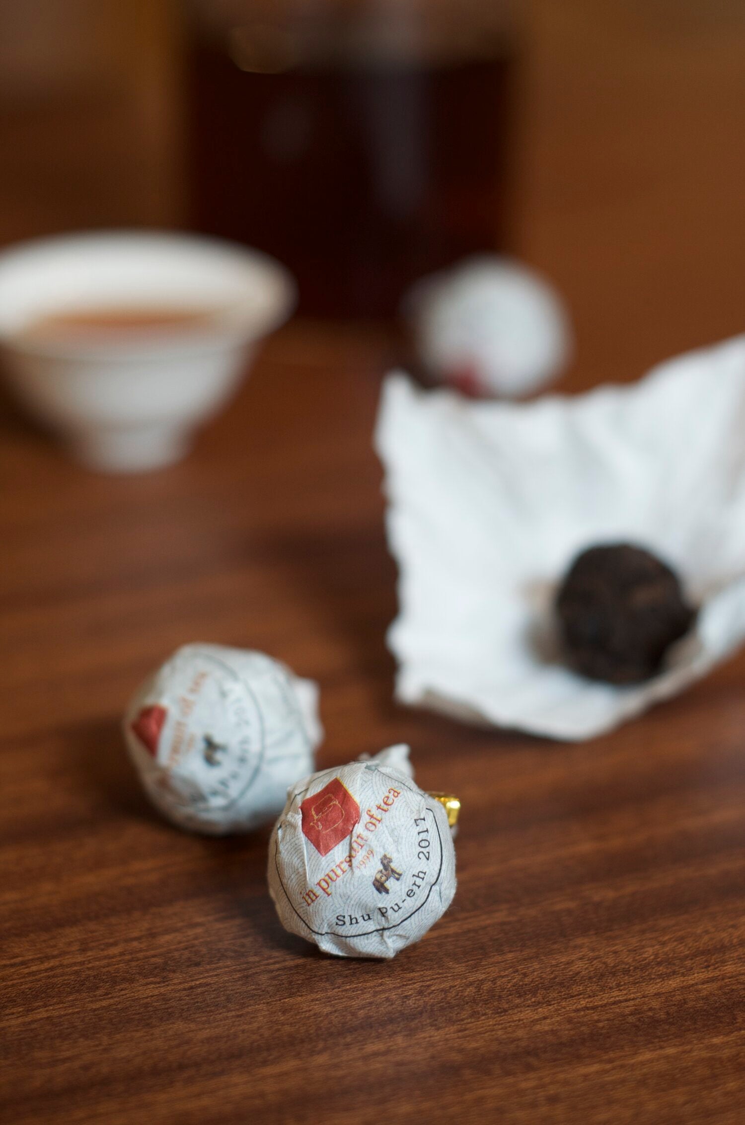 Premium Shu Truffle Pu-erh Tea - 20 Count (Wholesale) | Organic Loose Leaf Black Tea | Perfect for Gifts, Relaxation & Afternoon Tea Time