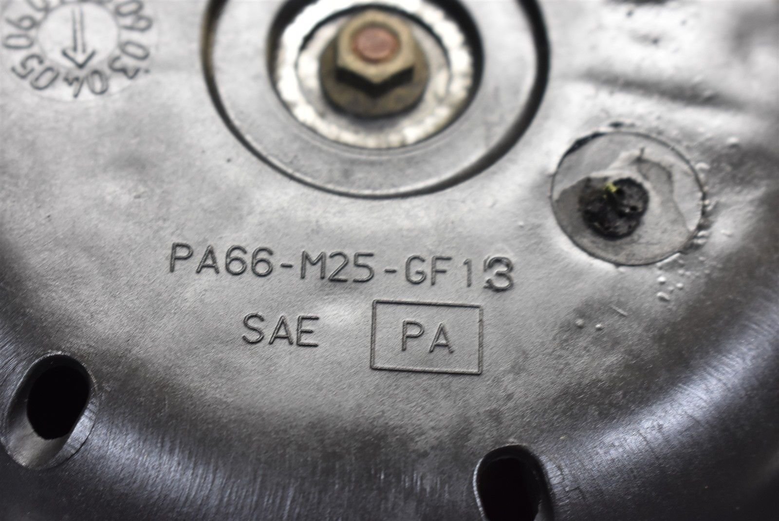 Subaru 73310 AG04A AC Condenser Fan Motor Replacement - OEM Compatible for Subaru Vehicles - Perfect for Cooling System Repair & Maintenance