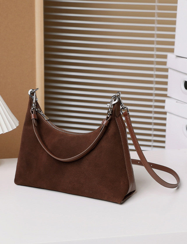 Compact Work Shoulder Bag for Men & Women - Lightweight Laptop Crossbody Bag with USB Port - Perfect for Office, Travel, and Daily Commute