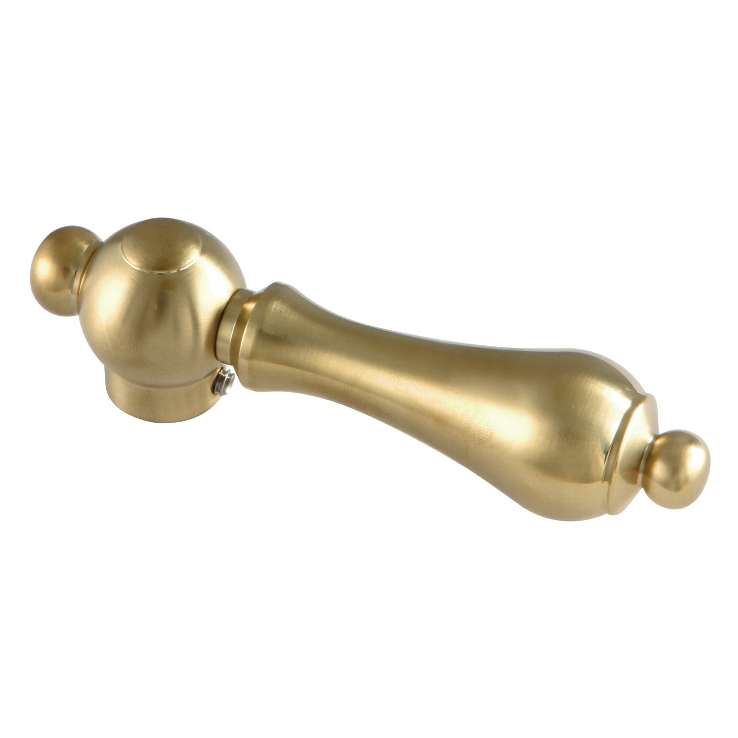 Vintage Brass Lever Handle - Aqua AEML7 Brushed Brass Finish for Bathroom & Kitchen Faucet - Perfect for Modern and Classic Home Decor