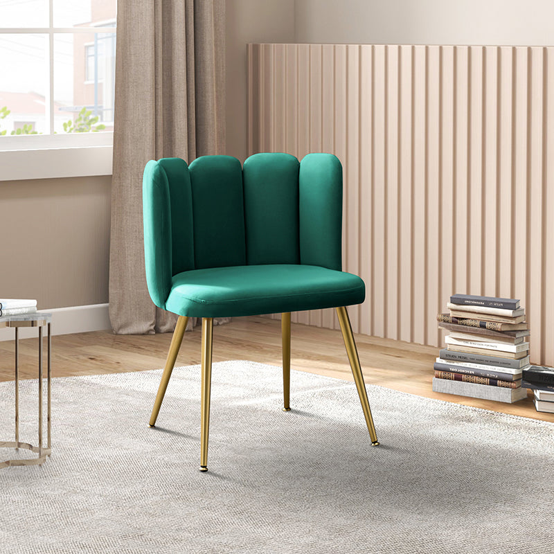 Elodia Side Chair - Modern Accent Chair for Dining Room, Living Room & Office - Sturdy Wooden Frame with Upholstered Seat - Perfect for Home Decor & Small Spaces