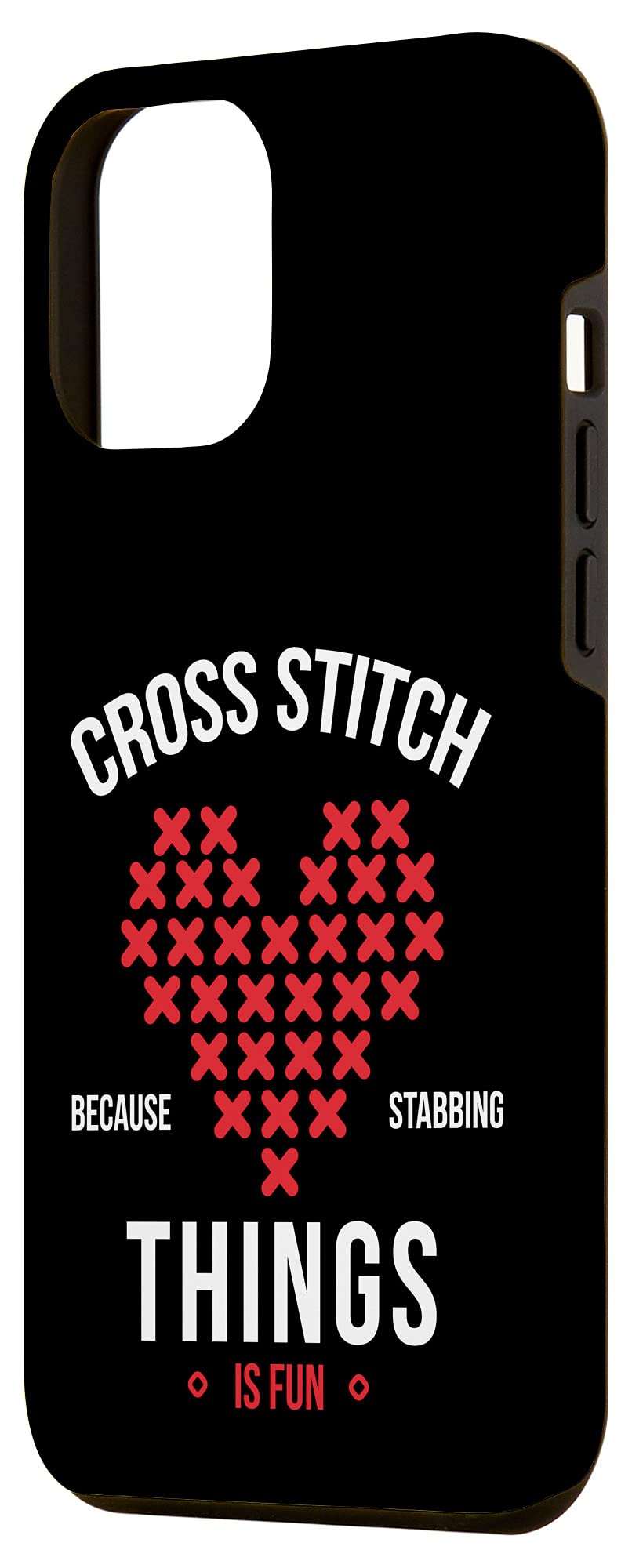 iPhone 12 Pro Max Protective Case with Cross Stitch Embroidery Design - Durable Phone Cover for Everyday Use, Perfect Gift for Craft Lovers (Use Cases: Daily Protection, Fashion Accessory, Unique Gift Idea)