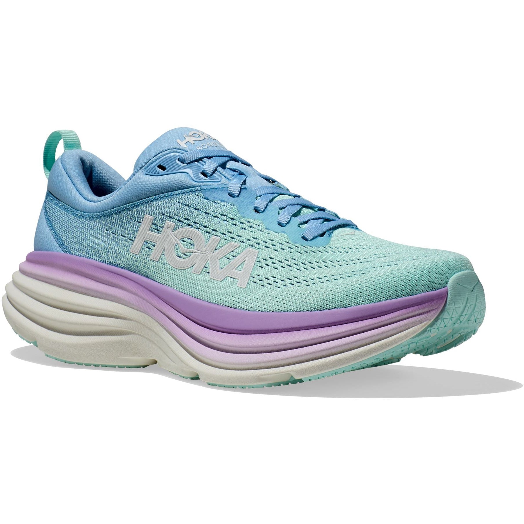 HOKA Bondi 8 Women's Running Shoes - Medium & Wide Width - Cushioned for Comfort - Perfect for Long Distance Running & Walking - Final Sale
