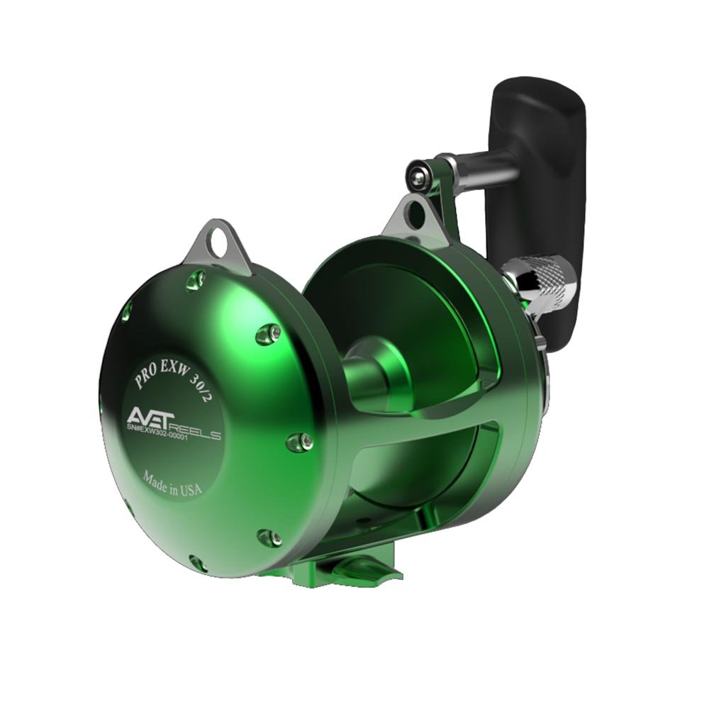 Avet Pro EXW 30/2 Wide Two Speed Fishing Reel - Saltwater & Big Game Fishing Reel for Offshore Trolling & Deep Sea Angling