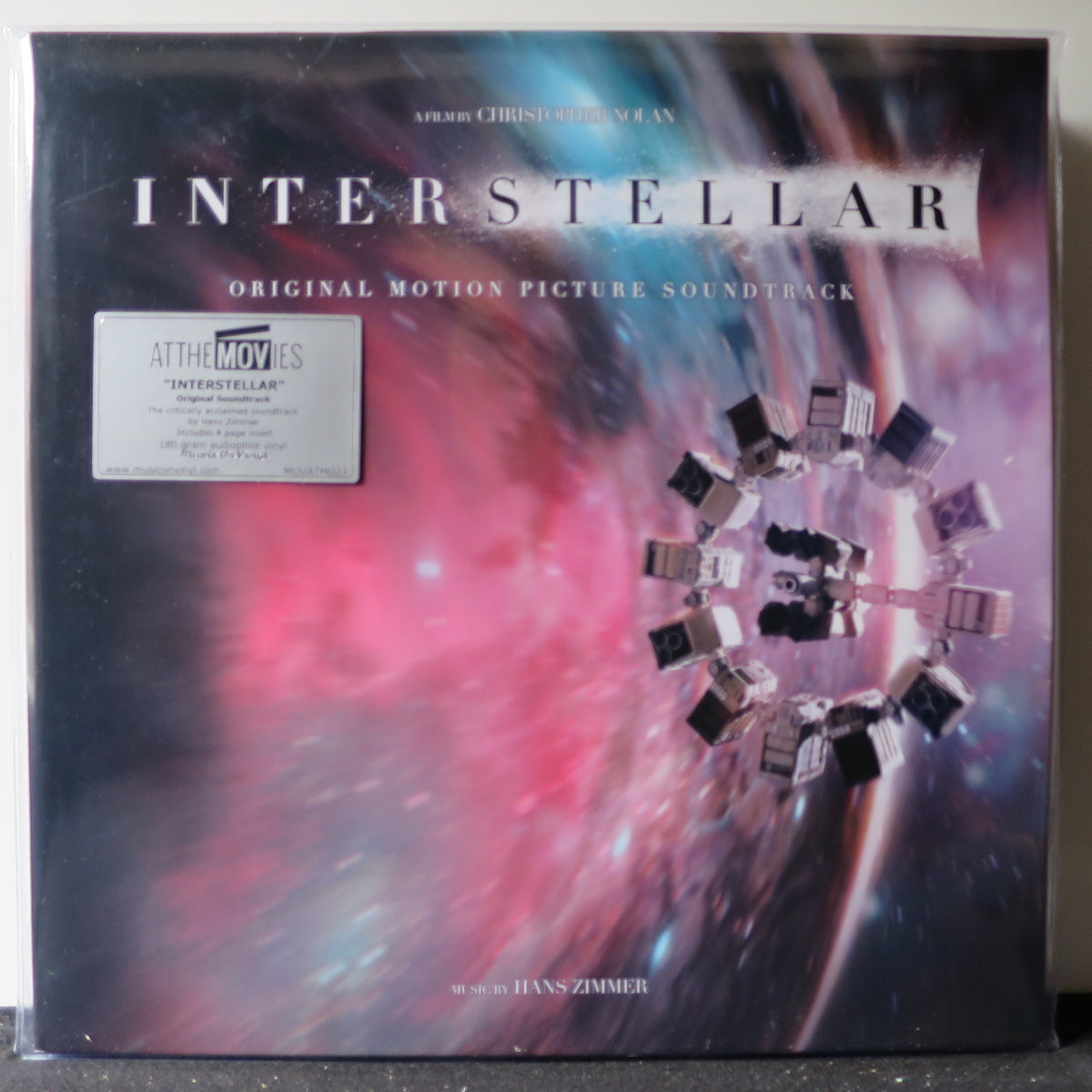 INTERSTELLAR Movie Soundtrack by Hans Zimmer - 180g Black Vinyl 2LP Record - Perfect for Film Music Collectors & Sci-Fi Fans