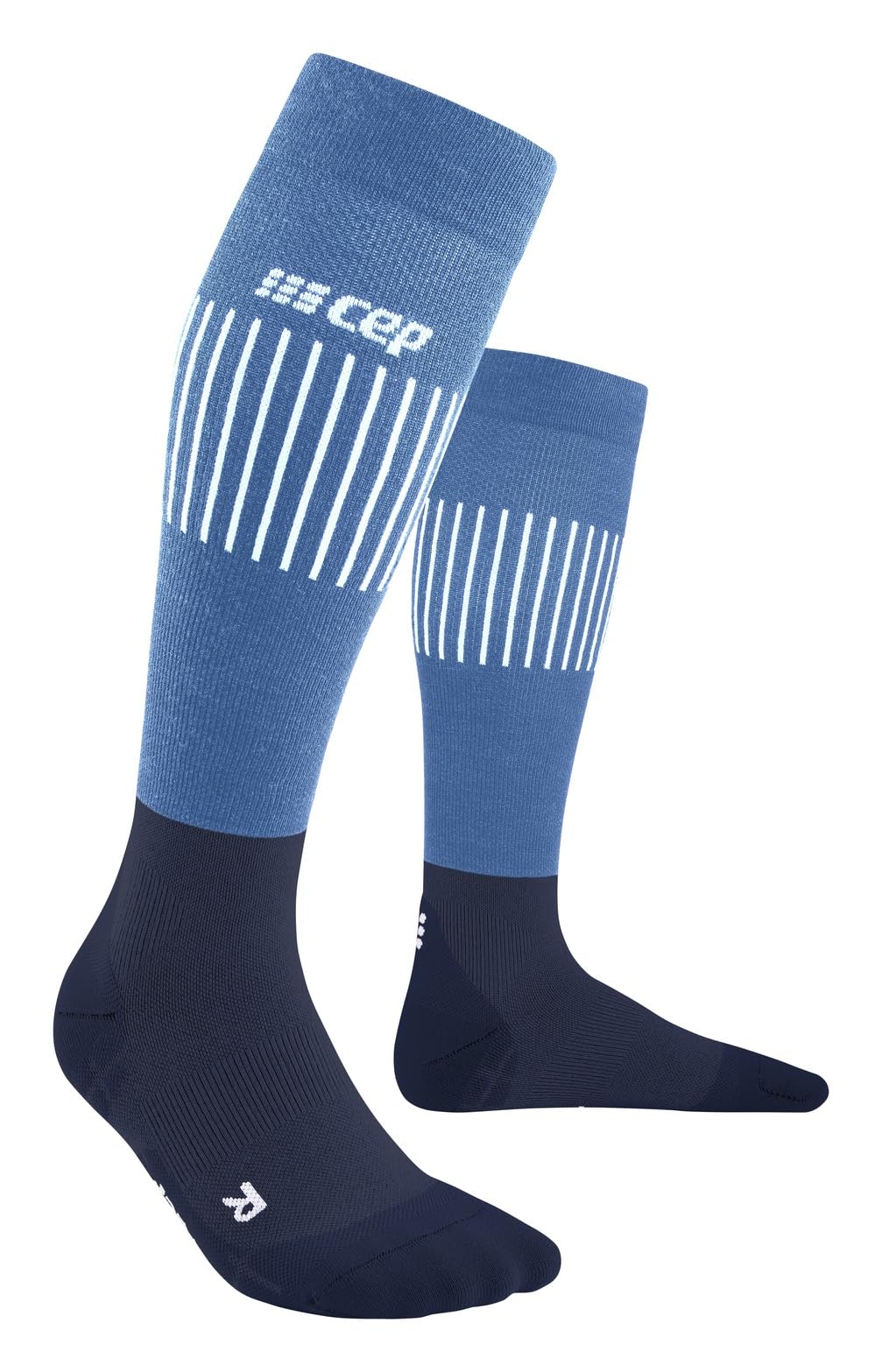 CEP Women's Lightweight Winter Compression Ultralight Ski & Snowboard Socks - Warm Thermal Performance Socks for Skiing, Snowboarding & Outdoor Winter Sports
