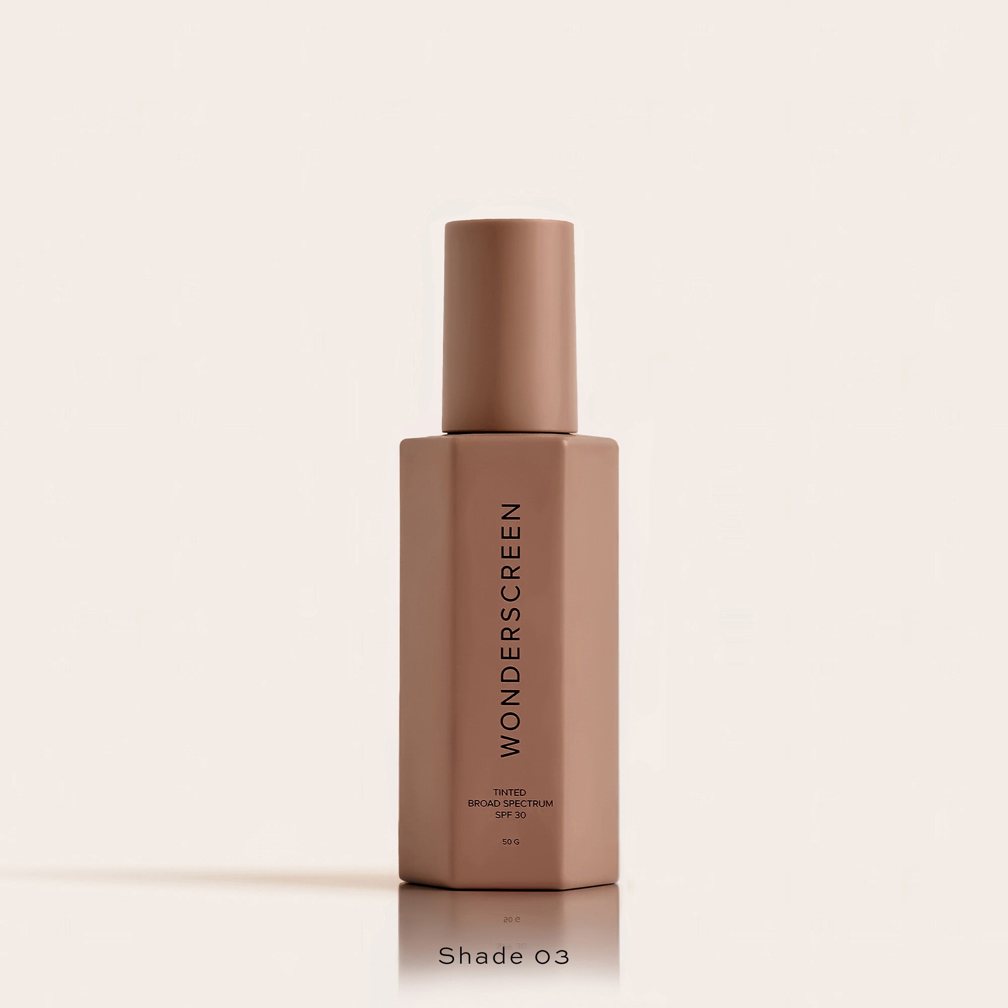 Tinted Glow Wonderscreen® SPF 30 Sunscreen - Lightweight Daily Moisturizer with Broad Spectrum Protection for Face & Body | Perfect for Outdoor Activities, Beach Days & Everyday Wear