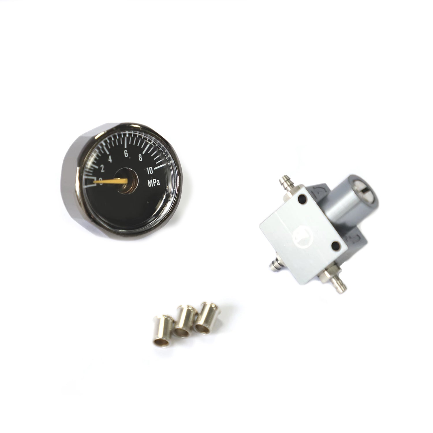 Pressure Regulating Valve Relief Valve for RC Hydraulic 1/12 1/14 Excavator Loader - Remote Control Construction Vehicle Parts | Ideal for DIY RC Car Repair & Construction Toy Accessories