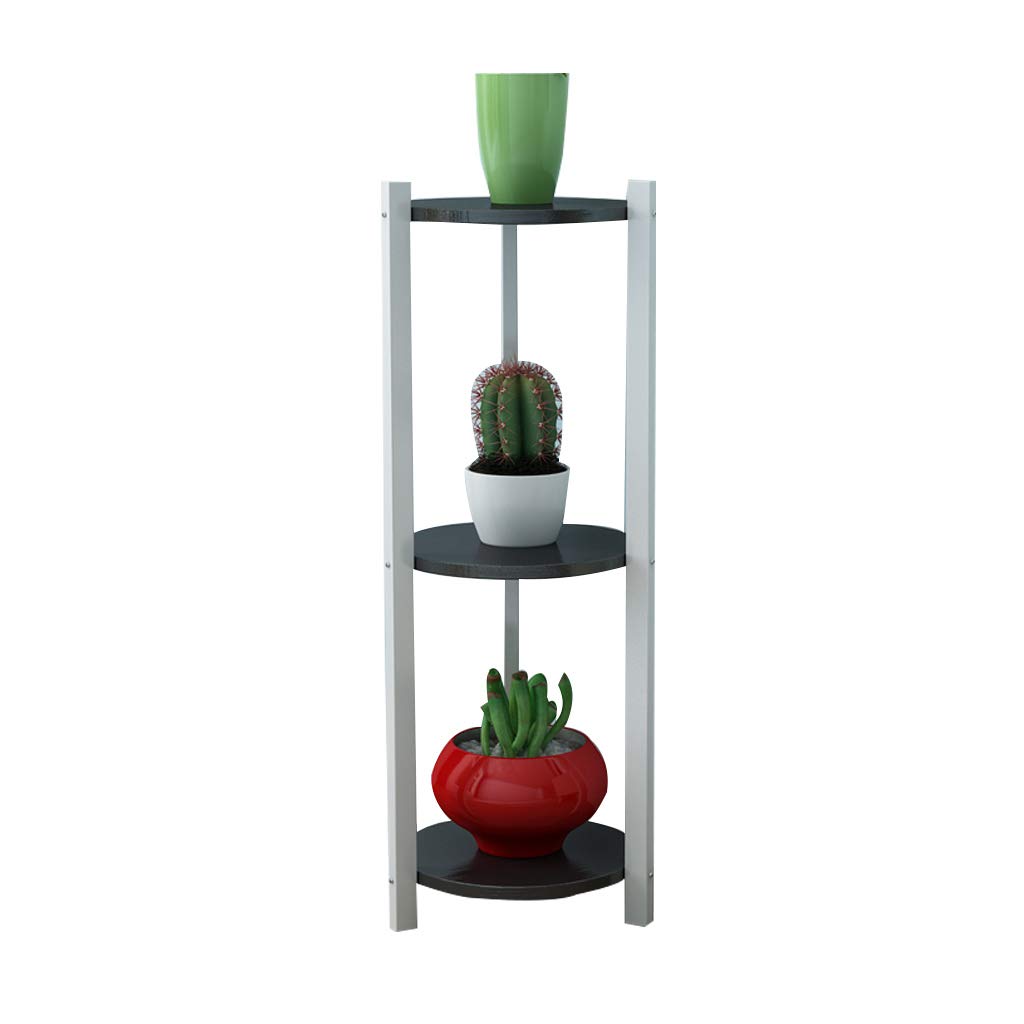 Wooden Multi-Tier Bonsai Plant Stand - European Style Flower Pot Holder Shelf for Indoor Balcony Decor | Perfect for Displaying Succulents, Orchids & Small Potted Plants in Living Rooms, Offices or Gardens