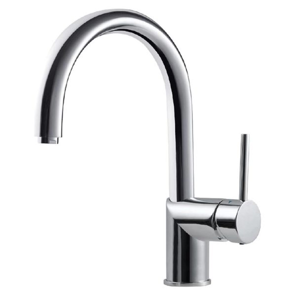 Hamat GABA 4000 GR High Rotation Bar Faucet with Graphite Finish - Perfect for Modern Kitchen, Bar, and Restaurant Sinks