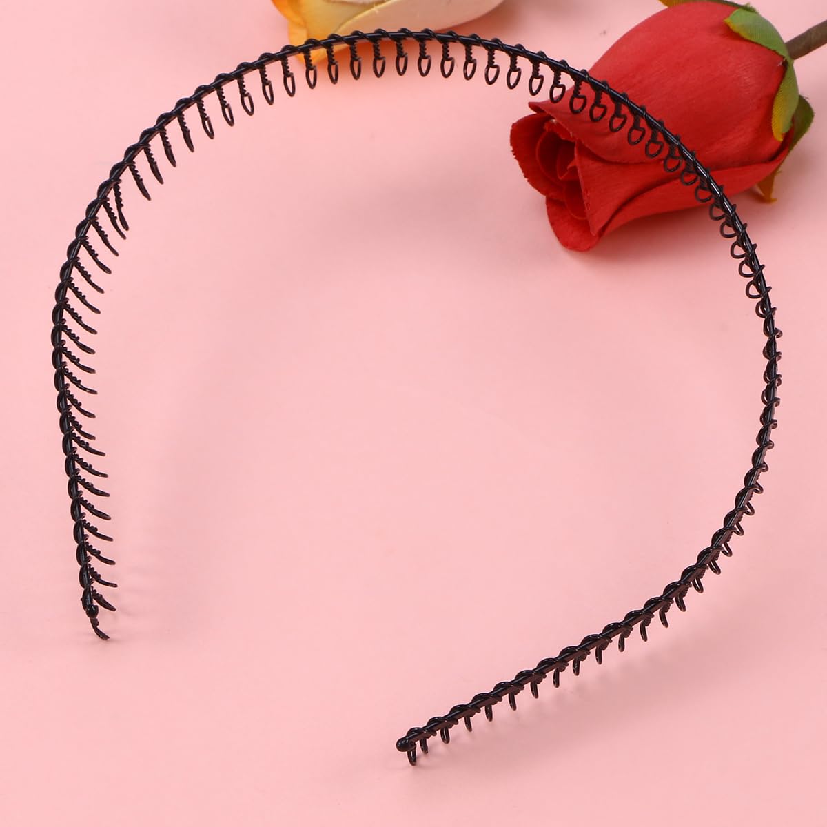Metal Teeth Headband for Women - Non-Slip Hair Band with Comb, Stylish Hair Loop for Women | Perfect for Workouts, Yoga, and Everyday Hairstyling