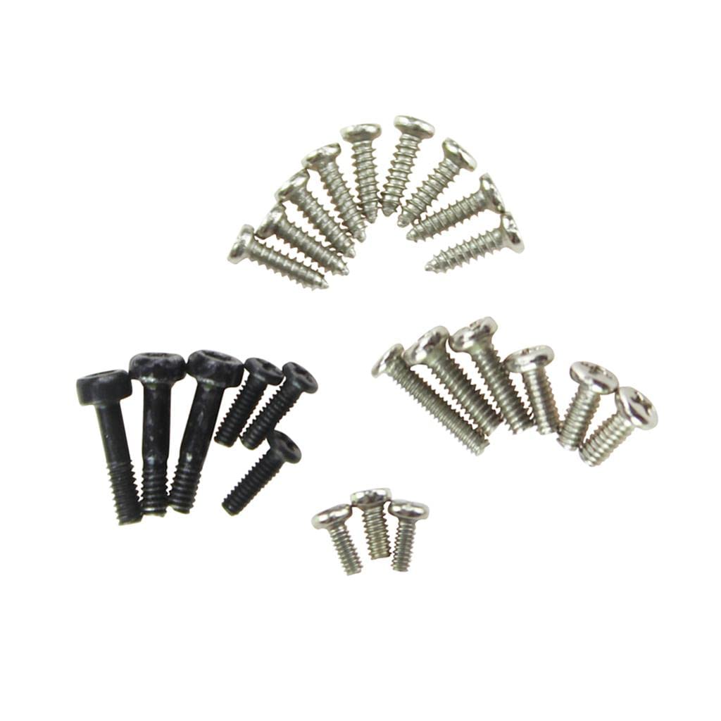 UJEAVETTE® 24Pcs Cross Round Head Screws Set for Wltoys XK K130 RC Planes, Cars, Drones - Motor Gear Kit, Receiver Parts, Transmitter Controller Accessories | Perfect for RC Model Repair & DIY Projects