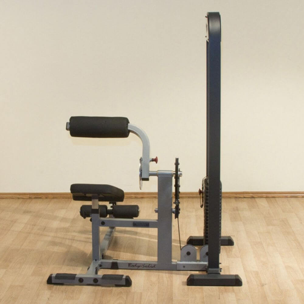 Body Solid Pro Select Ab and Back Machine GCAB STK - Home Gym Equipment for Core Strength & Back Support | Perfect for Home Workouts & Fitness Training
