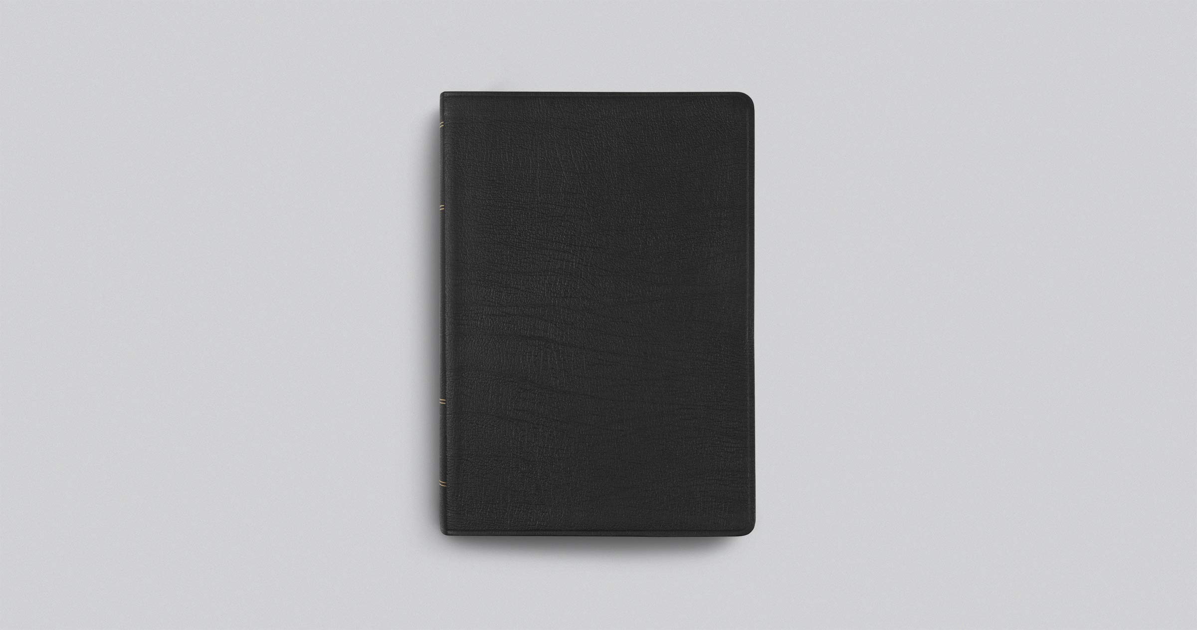 ESV Study Bible Large Print - Genuine Leather Black Cover - Premium Bible for Church, Bible Study & Personal Devotion - Ideal Gift for Christians & Pastors
