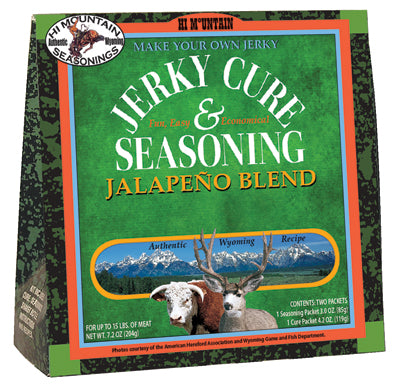 Spicy Jalapeno Beef Jerky Seasoning - Hot & Flavorful Meat Rub for Homemade Snacks, Camping & BBQ