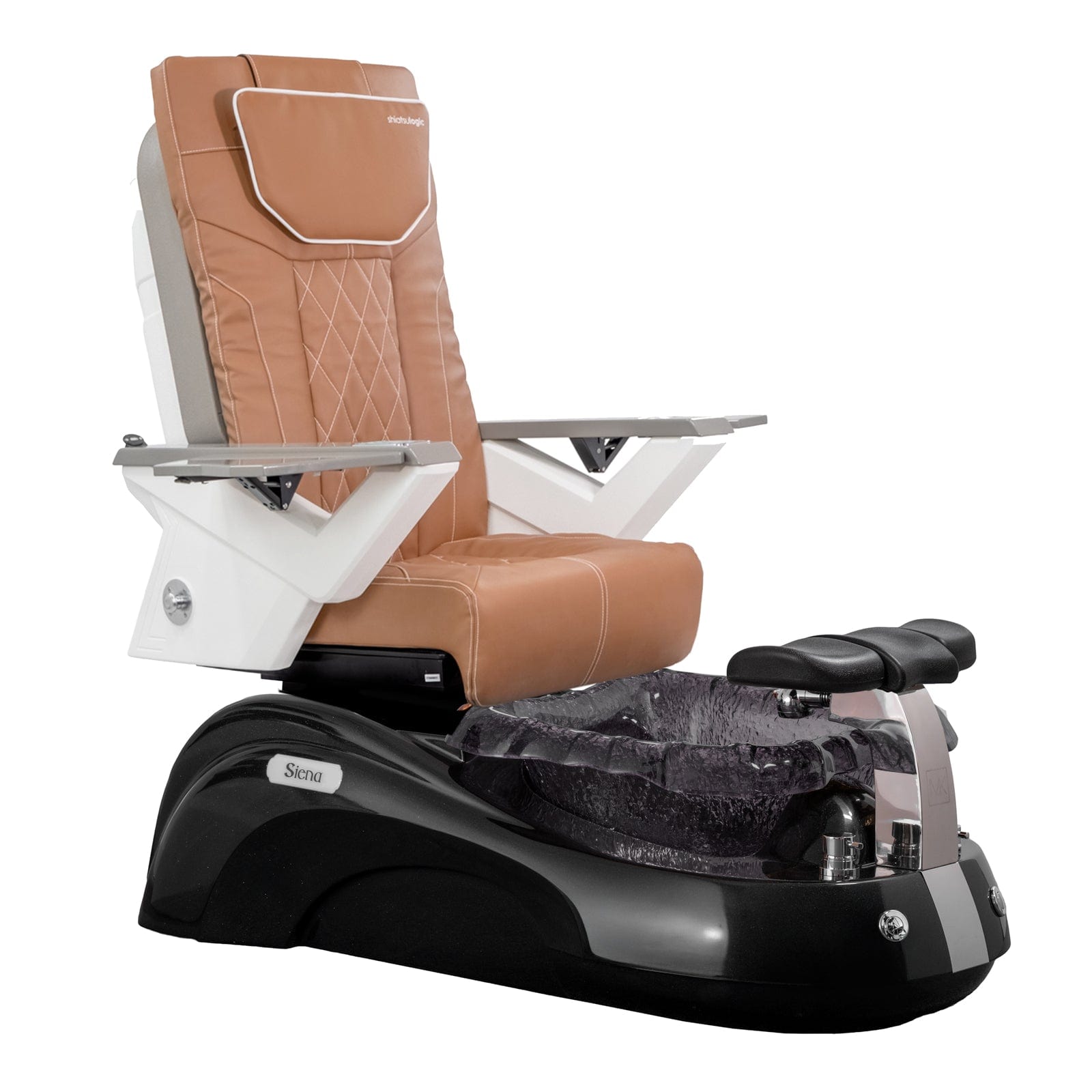 SIENA Shiatsulogic FX Professional Pedicure Chair for Salon & Spa - Ergonomic Massage Foot Spa Chair with Adjustable Settings for Ultimate Comfort